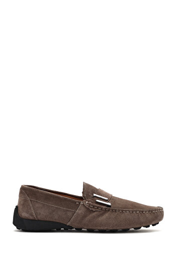 Derimod Men's Mink Suede Leather Genuine Leather Shoes, Casual Shoes, Daily Shoes 25Sfd654510