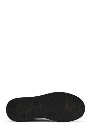 Derimod Erkek Siyah Bağcıklı Deri Sneaker 25SFD691818