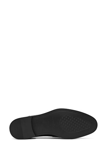 Derimod Erkek Siyah Deri Klasik Loafer 25SFD620814