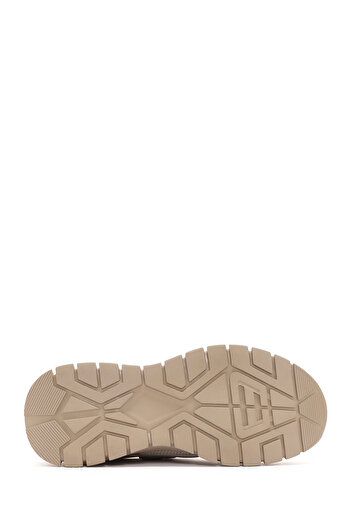 Derimod Zero Erkek Bej Bağcıklı Kumaş Sneaker 25SFD69156F