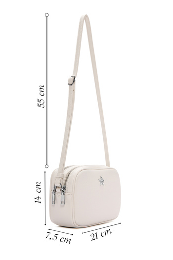 Derimod Women's Cream Long Strap Crossbody Bag 25Sbd 280418