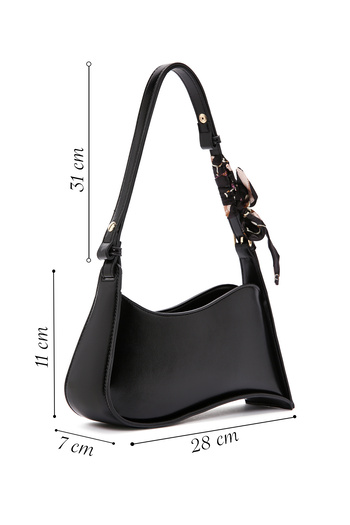 Derimod Women's Black Classic Shoulder Bag 25Sbd 281818