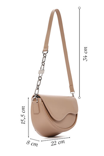 Derimod Γυναικεία τσάντα ώμου Mink Classic 25SBD 291818