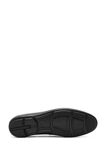 Derimod Erkek Siyah Deri Loafer 25SFD621018