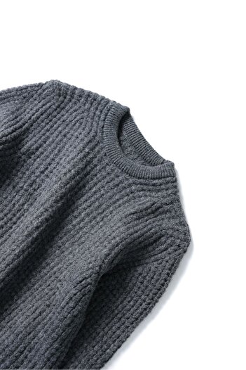 no7man Raflen Anthracite Sweater