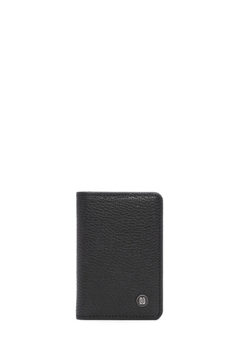 Derimod Men's Black Leather Card Holder 000A2D3147Ft