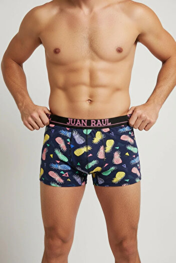 Juan Raul Patterned Boxers - Pineapple