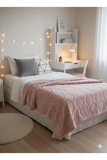 Taç Single Crystal Emboss Blanket - Thick Embossed