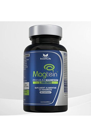Boost4Life Magtein Magnesium L-Threonate Premium, 670 mg x 90 Vegan Capsules