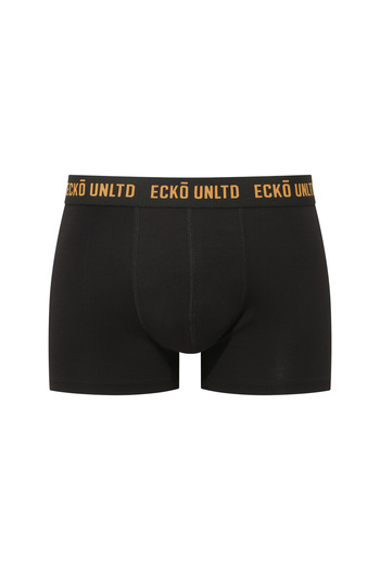 ECKO Yellow - Black - Printed 3-Pack Boxer