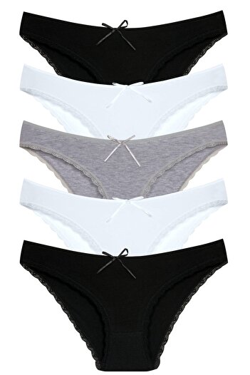 Newlilla 1101 Bikini Dámské T. Krajkové kalhotky Package V33