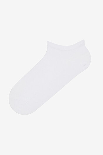 Penti Basic White 10 Booties Socken