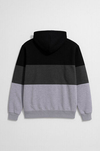 MARKAPIA Men's Zippered Hooded Sweatshirt with Pockets and Fleece Inside