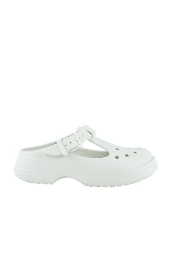 Crocs Класически дамски кремави пантофки Mary Jane (210581-0HZ)