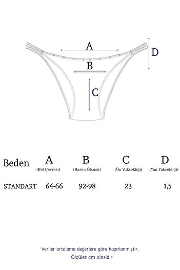 Newlilla Balíček 1025 párů Ip-stone podrobných bikini kalhotek 1025-v4