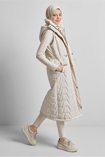 Alvina 90529 Model Hooded Vest