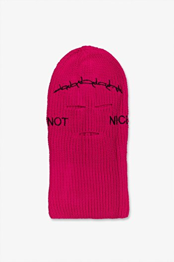 UKHWD SUPPLY Not Nice Winter Fuchsia Snow Mask