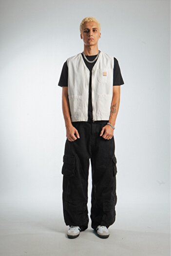 UKHWD SUPPLY Stone Multi-Pocket Utility Men's Vest