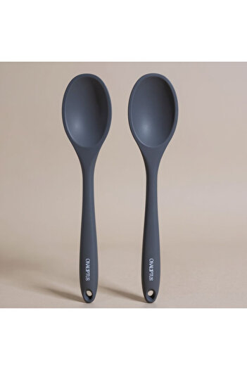 EMPA A V M 2' Oxilipus Non-Stick Non-Sticking Large Size (27.5 cm) Silicone Spoon