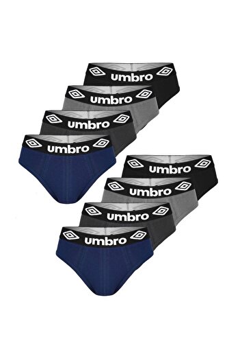 UMBRO Lenjerie intimă bărbătească din bumbac – set de 8 bucăți
