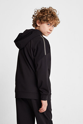 Lescon Children's Zippered Hooded Sweatshirt 25N-3117