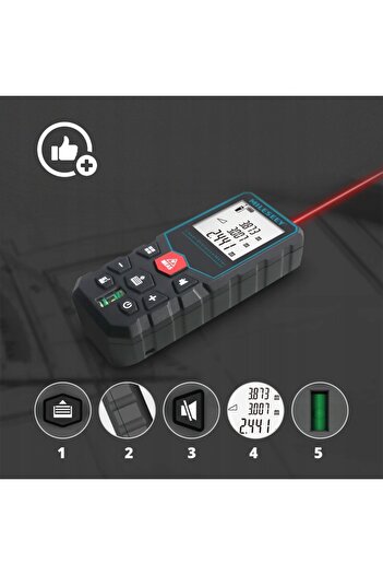 Other LASER RANGEFINDER DISTANCE METER 40m X5 Memory