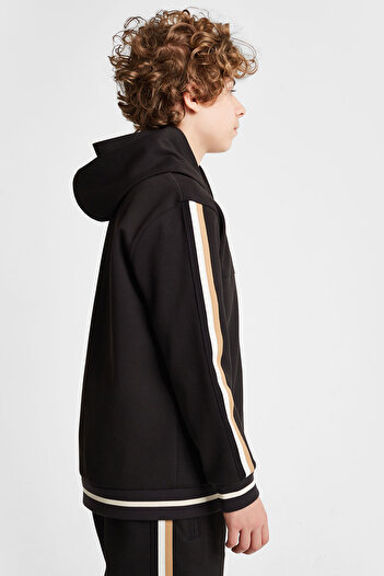 Lescon Children's Zippered Hooded Sweatshirt 25N-3130