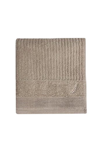 Nautica Bath towel, Stripe, 100% cotton, 570 g/m2, 50 x 100 cm, light brown
