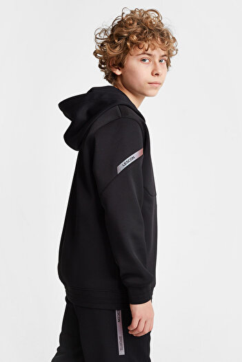 Lescon Children's Zippered Hooded Sweatshirt 25N-3128