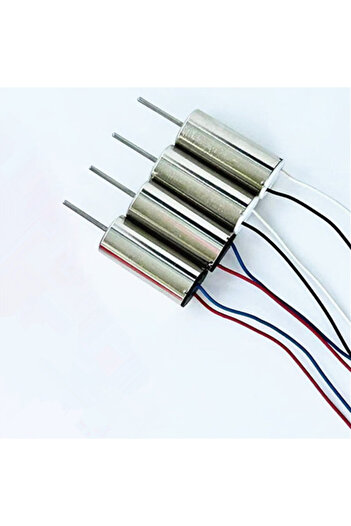 Choice only Motor 4 x DIY DC3.7V 50000RPM 716 Hollow Cup Coreless High Speed CW CCW Motor with 4 x 50MM A B
