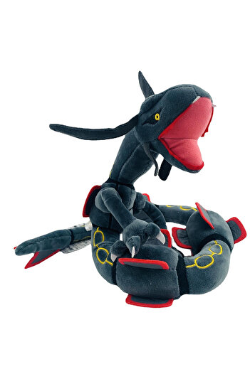 Choice 51cm-99cm black Rayquaza Dragon Green Cotton Soft Stuffed Anime Collectible Plush Toys Gift for Kid