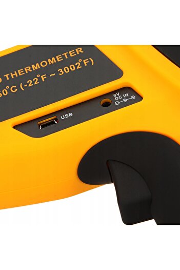 Other NON-CONTACT LASER THERMOMETER PYROMETER +1650° USB