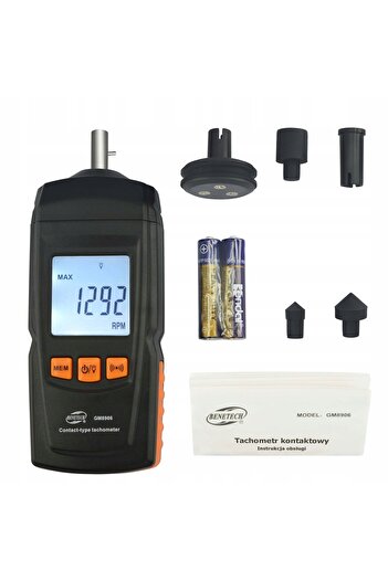Other LCD TACHOMETER REVOLUTION METER UP TO 99999 RPM GM8906