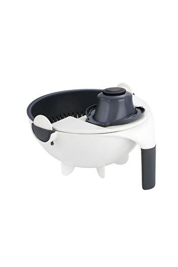 SAFECUT Chopper with Stainless Steel Blades and Drain Support |