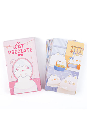 Choice TN18N New Style Cat Preciate Tarot 48 Card Deck Divination Fate Tarot Oracle Cards Party Entertainme