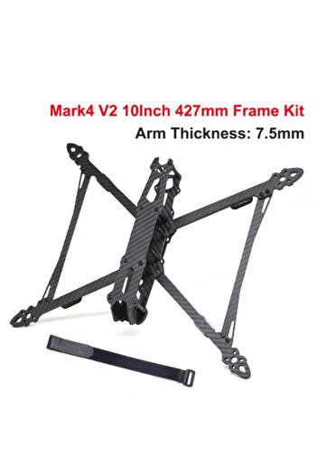 Choice Mark4 V2 10inch MAK4 V2 MARK4 10inch 427mm Carbon Fiber Frame KIT w/ 7.5mm arm For RC FPV Freestyl