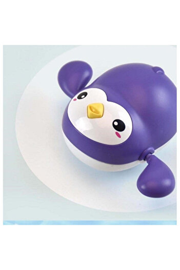 AQUAJOY Interactive Bath Toy Purple Penguin | 3