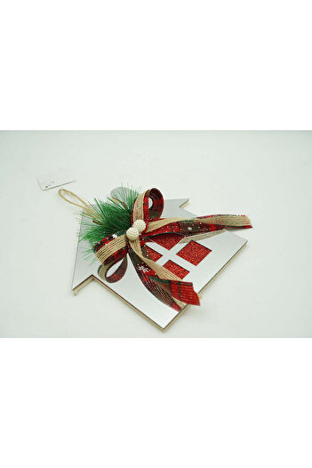 CASA Christmas Ornament, House, Glossy, 14*17 Cm, Acrylic, Indoor/Outdoor