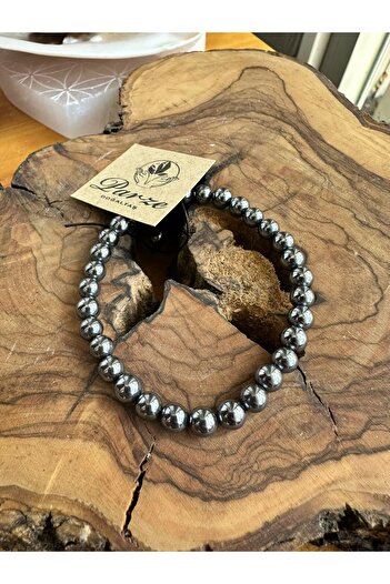 parze doğaltaş Terahertz Bracelet 6 mm