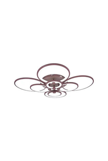 Alessandro DESIGN Alani LED Chandelier with Remote Control, 8 Circles, Cold/Warm/Neutral Light, Dimmable