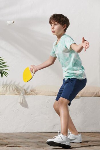 Tchibo Padminton Set, Yellow/Cream