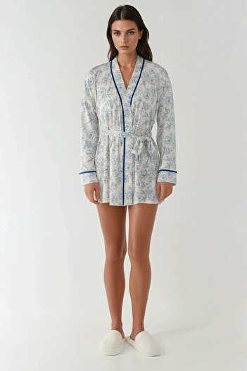 Hiccup Extra Soft Belted Knitted Dressing Gown