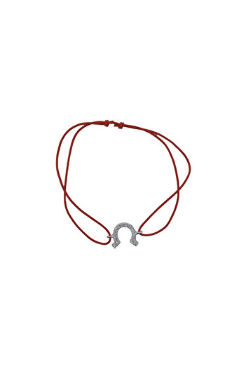 Jolie Silver Brățară reglabilă din argint 925, tip potcoavă, cu pietre 0.5 g |