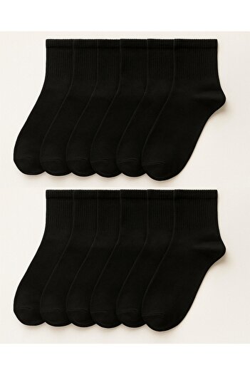 shefox 12 Pairs Women's Bamboo Seamless Premium Socks