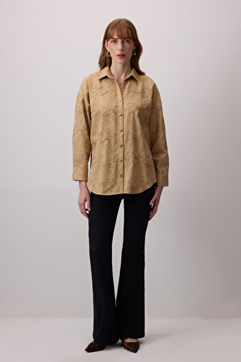 Touché Privé Embroidered Gabardine Shirt