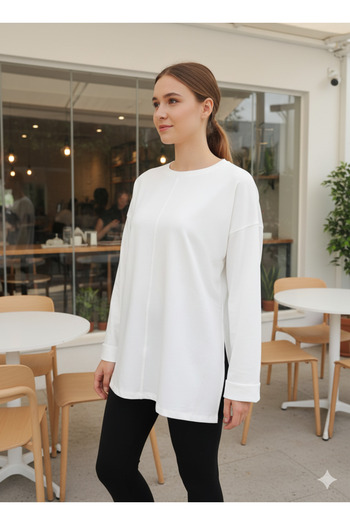 HOFY 26185 Futter Blouse with Tie Detail