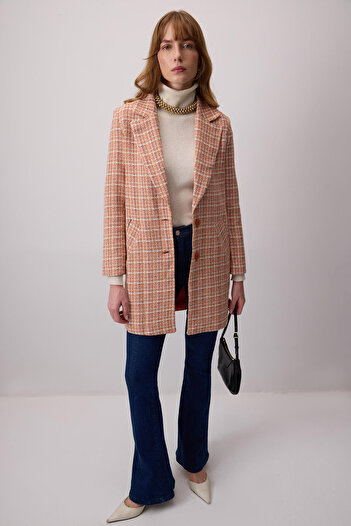 Touché Privé Midi Tweed Blazer Jacket