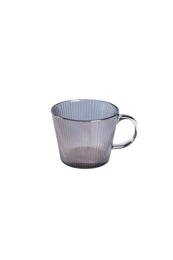 Other Set of cups | GLASSICO | grooved glass, gray, 2 pcs. | 0.42 l | 718199