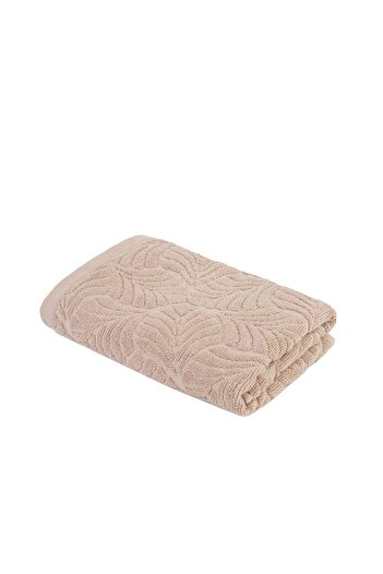 Other Towel | ESTRELLA | Cotton beige with leaves | 50x90 cm | 897011