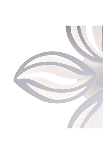 Alessandro DESIGN Orchid LED Chandelier with Remote Control, 5 Petals, Cold/Warm/Neutral Light, Dimmable